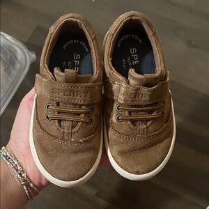 Sperry Kids Tan Sneakers